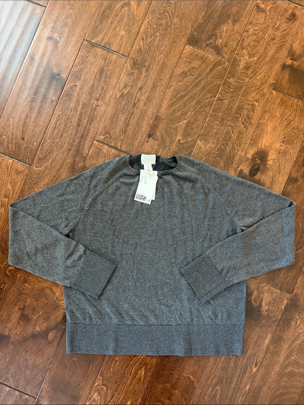 H&M women Charcoal Crewneck Sweater
